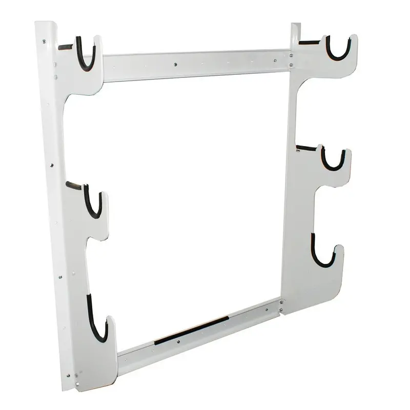 Hepfner Hrp6776-Wht Dual-Axle Transport Rack: Holds Two Front Axles + One Rear End 1