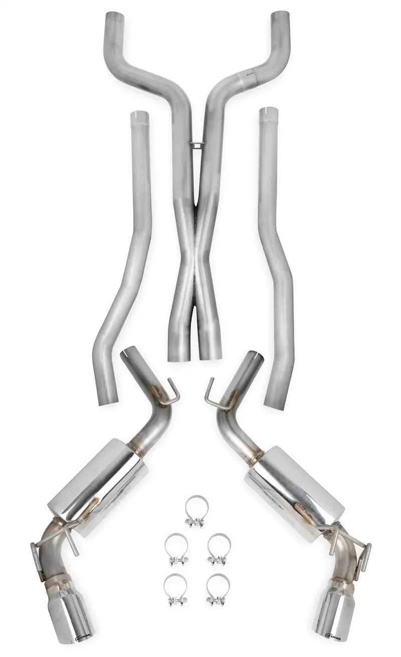 Hooker Blackheart 70501328-Rhkr Cat-Back Exhaust System – Black Coated 1