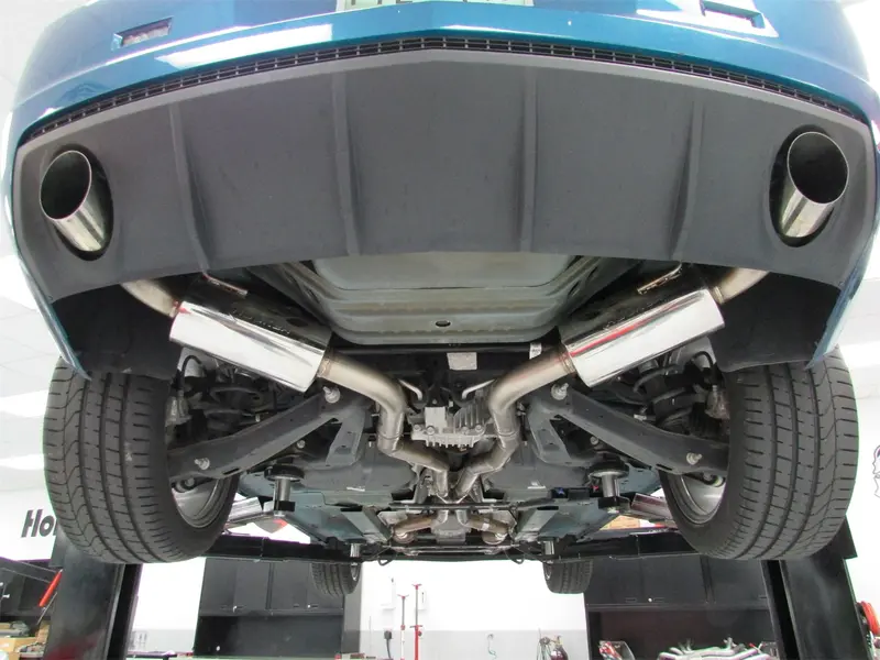 Hooker Blackheart 70501328-Rhkr Cat-Back Exhaust System – Black Coated 2