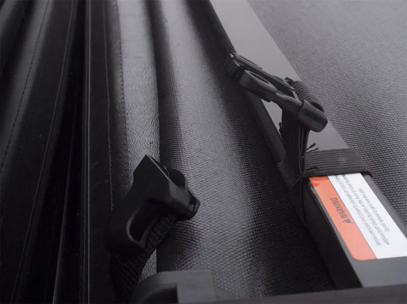 Lund Genesis Elite Tri-Fold Tonneau Cover – Black, Compatible With Non-Utili-Track Beds 1