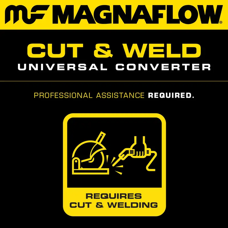 Magnaflow Universal Catalytic Converter – 1.75-Inch Diameter, Standard Grade 2