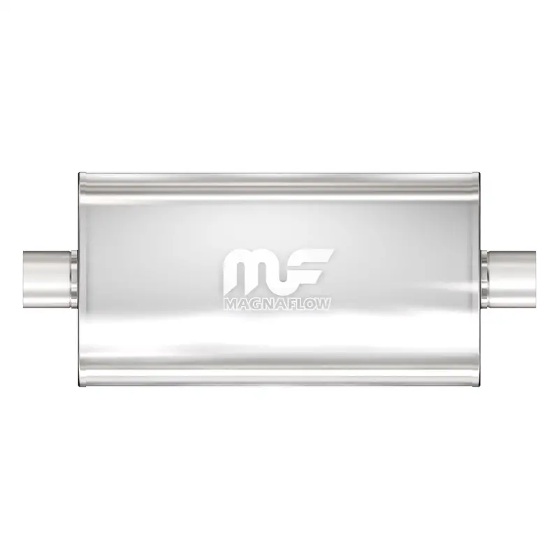 Magnaflow Universal Performance Muffler – Dual 2.5-Inch Inlet/Outlet Design 1