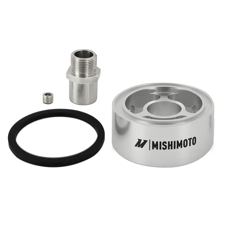 Mishimoto Mmoc-Spc32-M22Sl Oil Filter Spacer – 32Mm Diameter, M22 X 1.5 Thread For Extended Filter Clearance 1