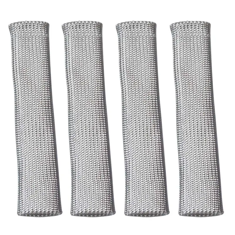 Moroso High-Temperature Spark Plug Boot Protectors – Natural Finish, 4-Piece Set 1