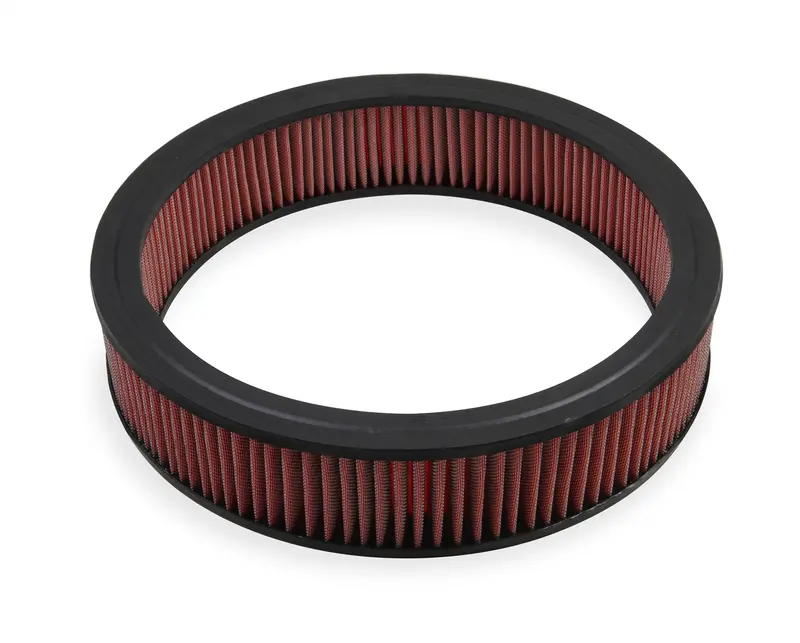 Mr Gasket 1423G Red Replacement Air Filter Element (14" Diameter × 3" Height) 1