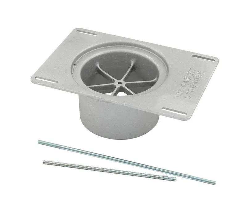 Mr. Gasket 6653 Dual-Intake Scoop Conversion Kit — Converts 2-Barrel To 1-Barrel Carburetor Setup 1