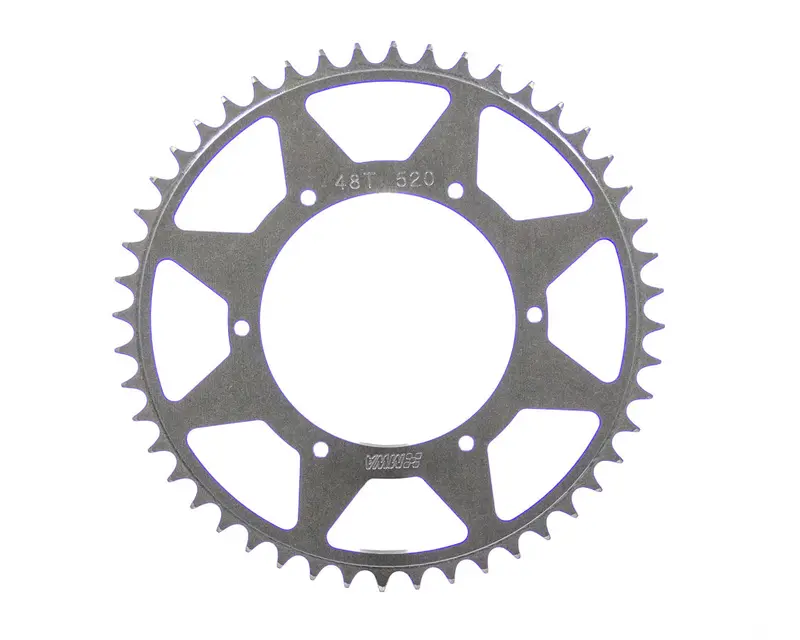 M&W Aluminum Rear Sprocket – 48-Tooth, 5.25" Bolt Circle, Compatible With 520 Chain 1