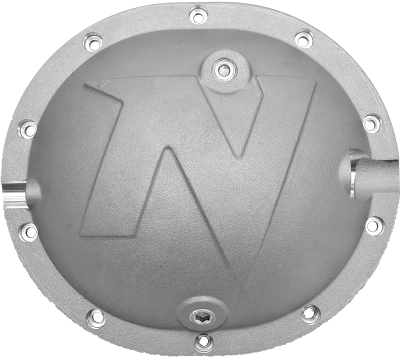 Nitro Defender Differential Cover – Silver, Compatible With Chrysler 8.25-Inch Axles 1