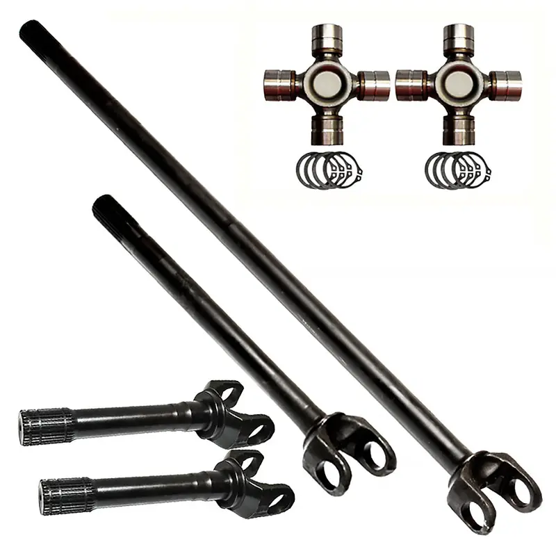 Nitro Gear & Axle Axn24106-30 Dana 30 Front Axle Upgrade Kit — 27-Spline, 4340 Chromoly, Fits 1972–1981 Jeep Cj5 1