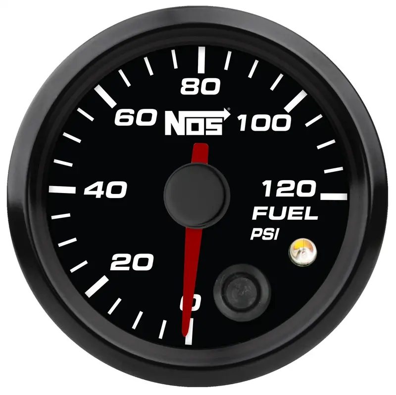Nos 15941Nos Fuel Pressure Gauge — Analog, 0–100 Psi Range For Nitrous Systems 1