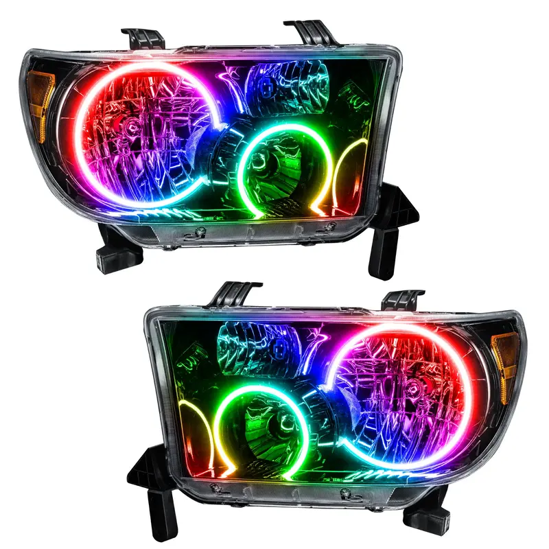 Oracle Lighting 7119-504 Colorshift Smd Headlight Kit – Pre-Assembled With Black Bezel 1