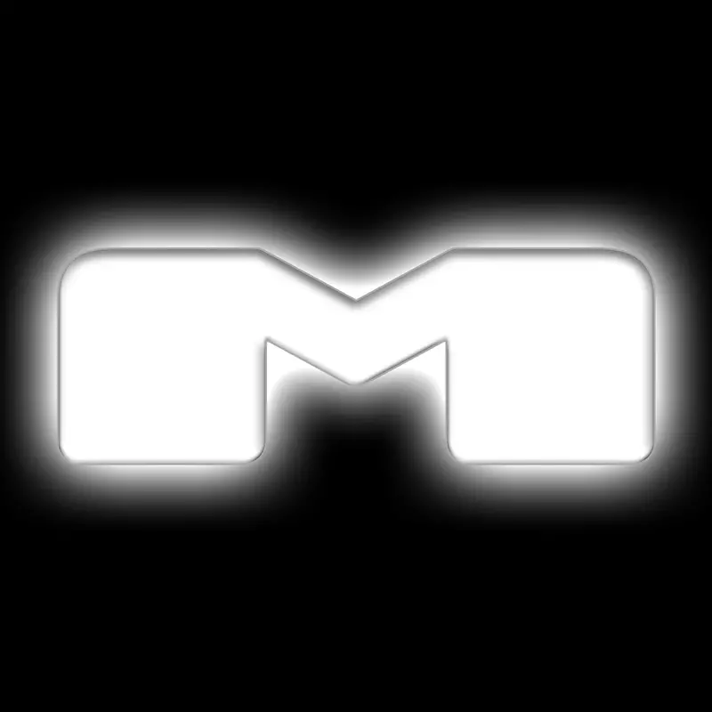 Oracle Lighting Universal Led Letter Badge – Matte White Illuminated Monogram (3140-M-001) 1