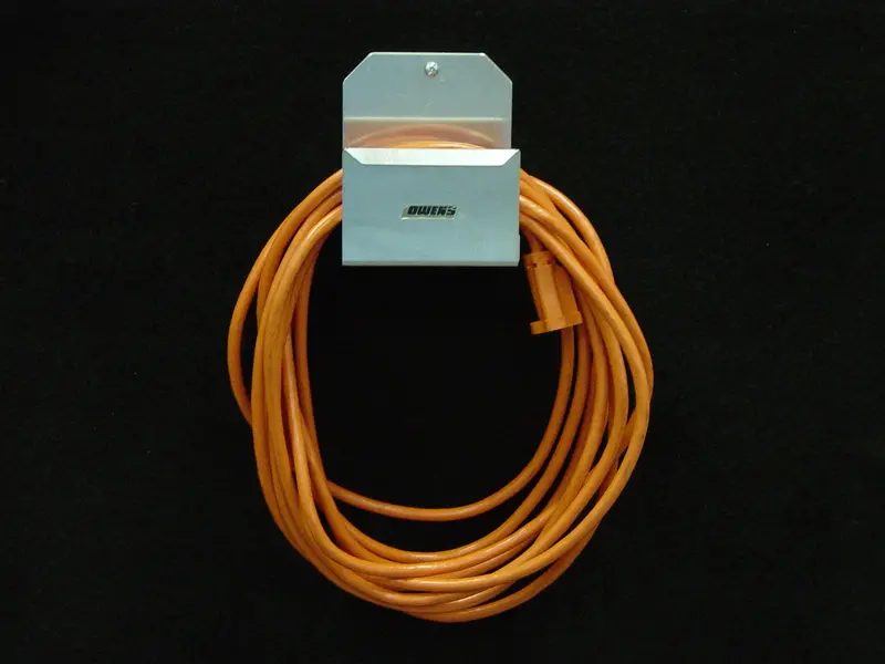 Owens Products Racemates Electrical Cord Hanger – Smooth Mill-Finish Aluminum (39112) 1