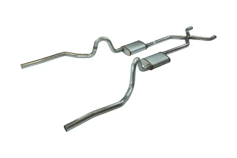 Pypes Sga12S Crossmember-Back Exhaust System With X-Pipe For 1970–71 Gto / 1968–72 442 1