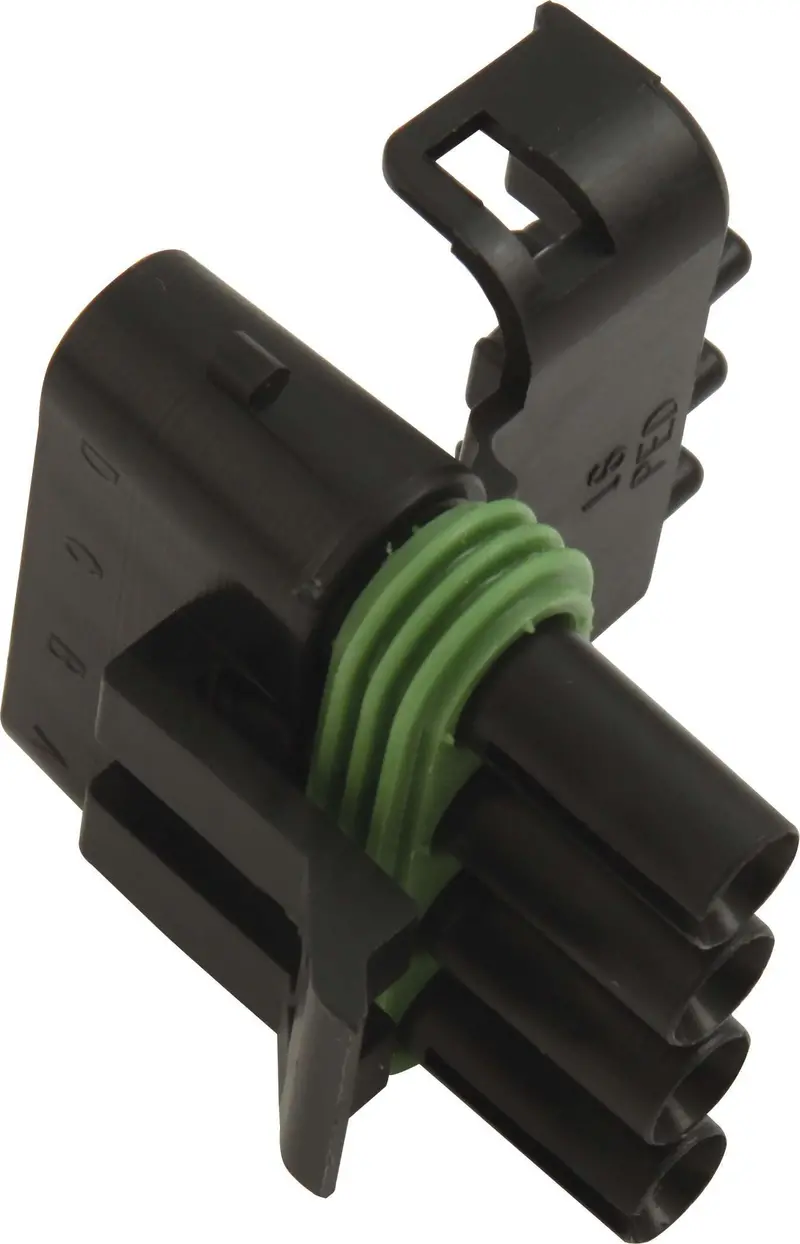 Quickcar Racing Female 4-Pin Electrical Connector – Heavy-Duty Wiring Accessory (50-340) 1