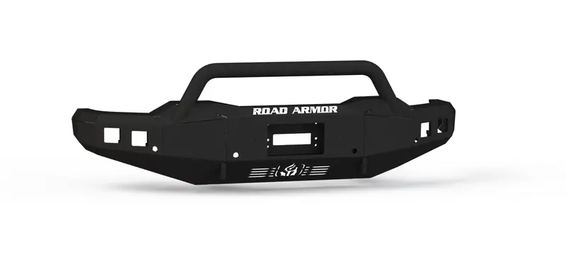 Road Armor Stealth Winch Mounting Front Bumper – Model 3202F4B-Aus 1