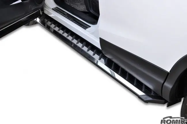 Romik Polished Stainless Steel Running Boards For Toyota 4Runner (2010–Present) 1