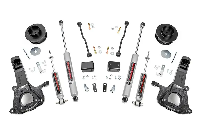 Rough Country 30730 4" Lift Kit For 2009–2018 Ram 1500 2Wd Trucks 1