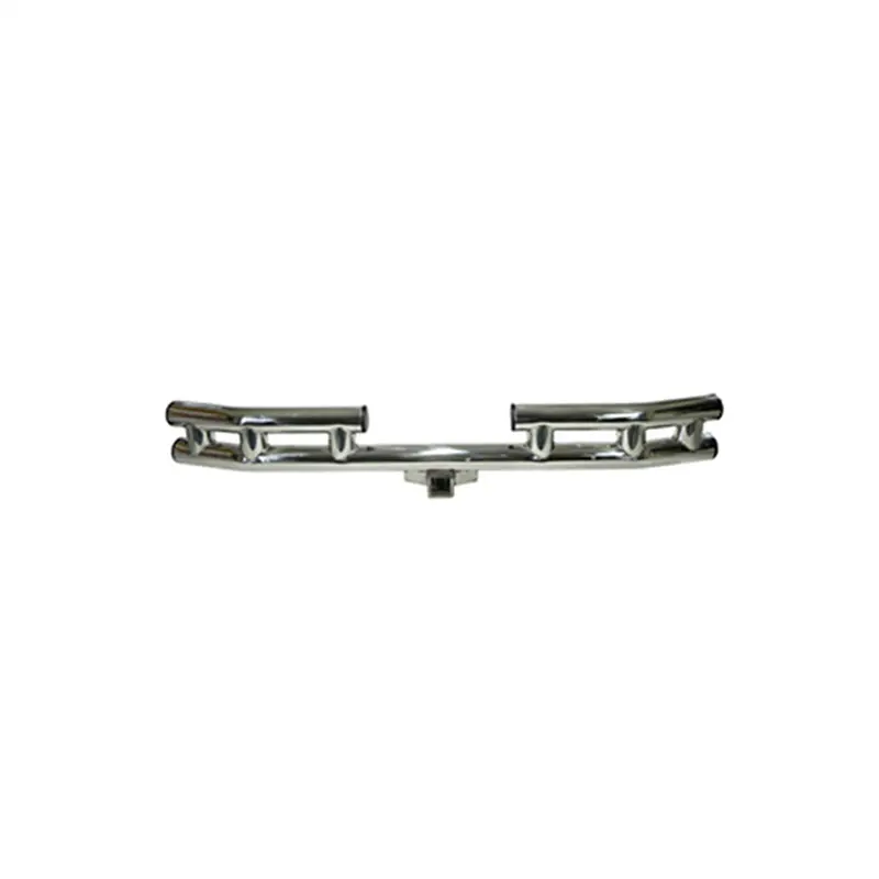 Rugged Ridge 11522.01 Stainless Steel Rear Tube Bumper — Off-Road Ready 1