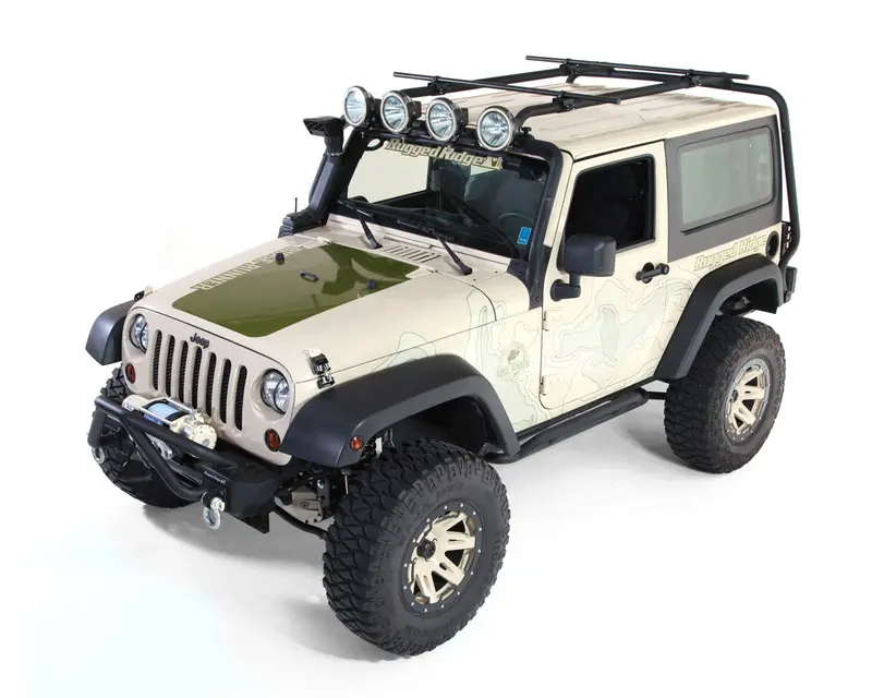 Rugged Ridge 11703.21 Sherpa Roof Rack Kit 1