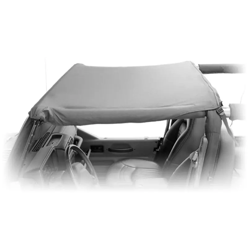 Rugged Ridge 13587.35 Diamond Black Summer Bikini Top For Jeep Wrangler 1