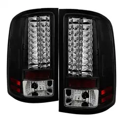 Spyder Auto 5014948 Led Tail Light Pair – Direct Stock-Bulb Replacement, Sleek Black Housing 1