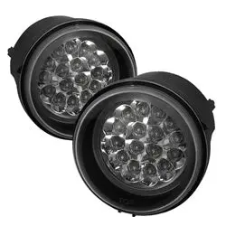 Spyder Auto Led Fog Light Kit – Complete Pair With Bulbs, Switch, And Clear Lenses 1