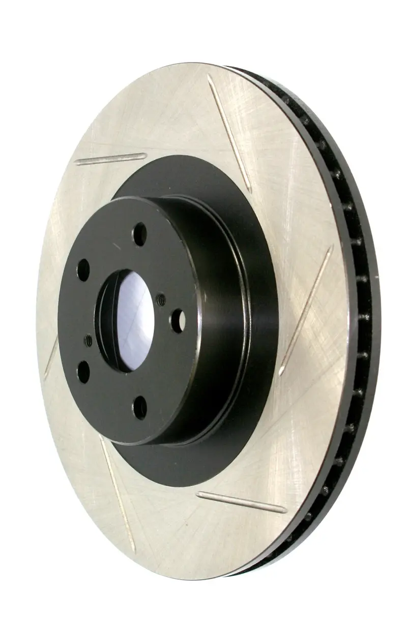 Stoptech 126.34023Csl Cryogenically Treated Front Left Slotted Sport Rotor 1