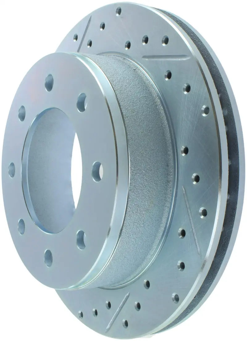 Stoptech 227.66043R Select Sport Drilled & Slotted Rear Right Brake Rotor 1