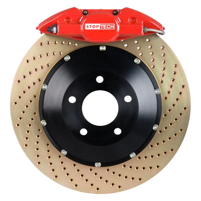Stoptech Big Brake Kit – Two-Piece Rear Rotors With High-Capacity Calipers 1
