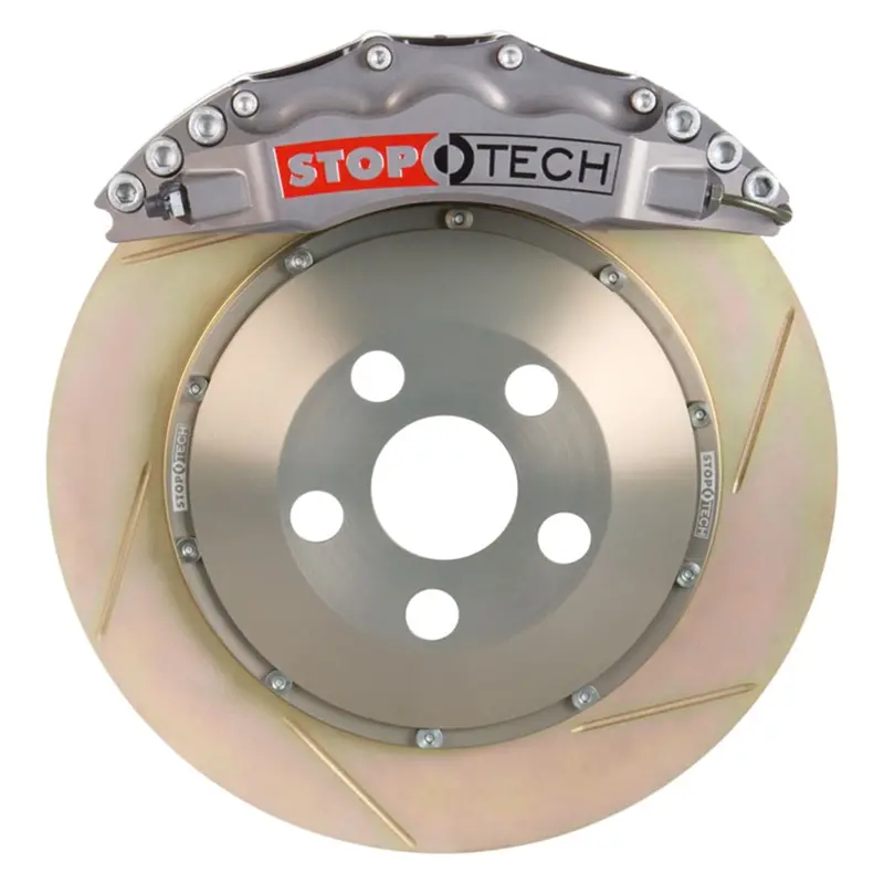 Stoptech Trophy Sport Big Brake Kit – Front, Two-Piece Drilled Rotors 1