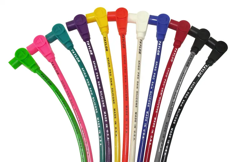 Taylor Cable Spiro-Pro 8Mm Ignition Wire Set – Premium Spark Delivery, Part 75253-B 1