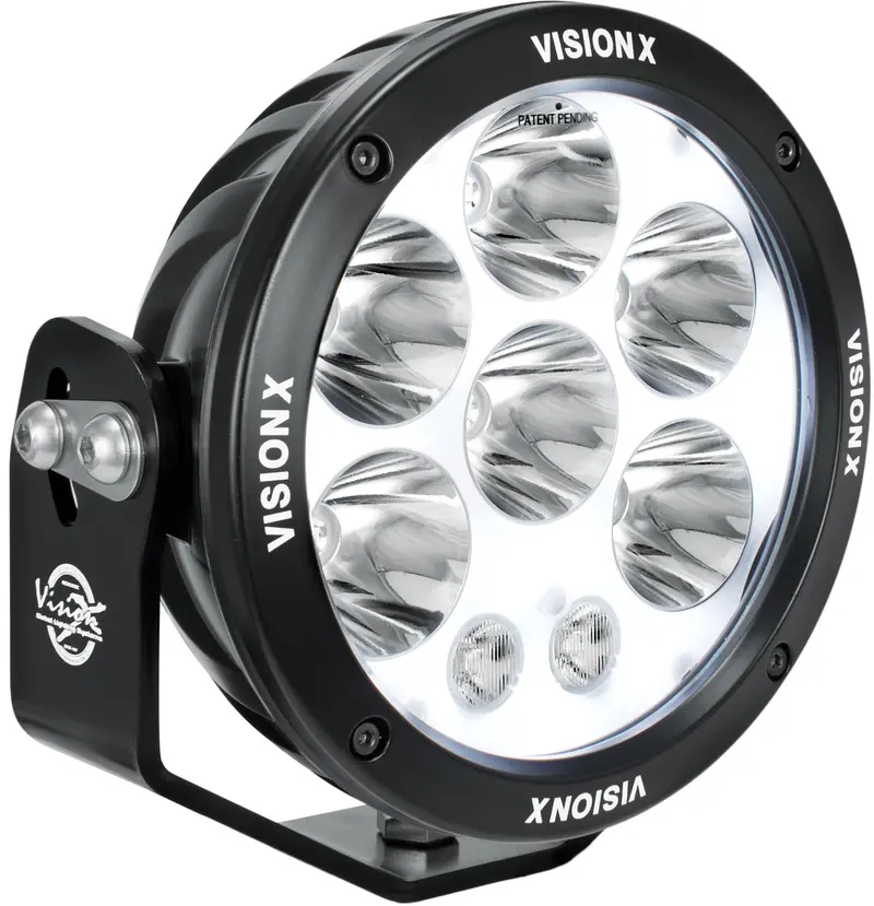 Vision X Cannon Adventure Halo Light – 6.7-Inch, 8-Led Mixed Beam, Single Unit 1
