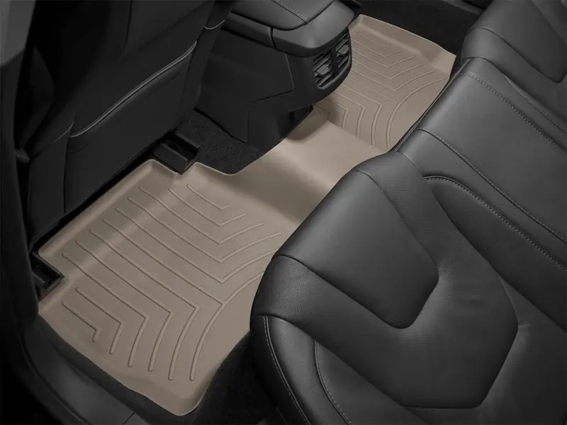 Weathertech 451352 Digitalfit Floor Liners – Tan, Second-Row Coverage 1