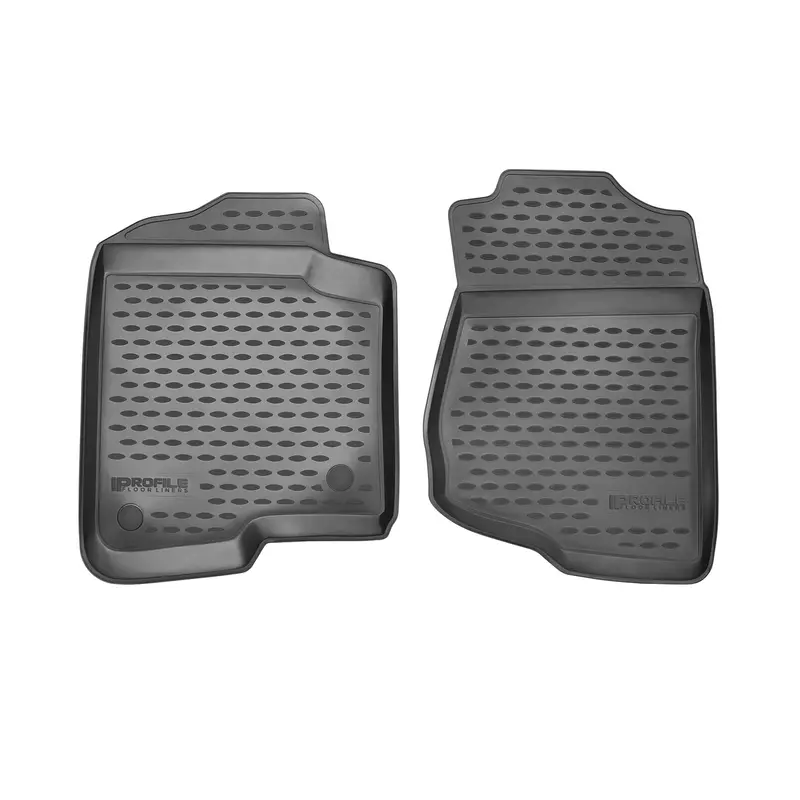 Westin Profile Floor Liners – Front Pair, Black, Custom-Fit Protection 1