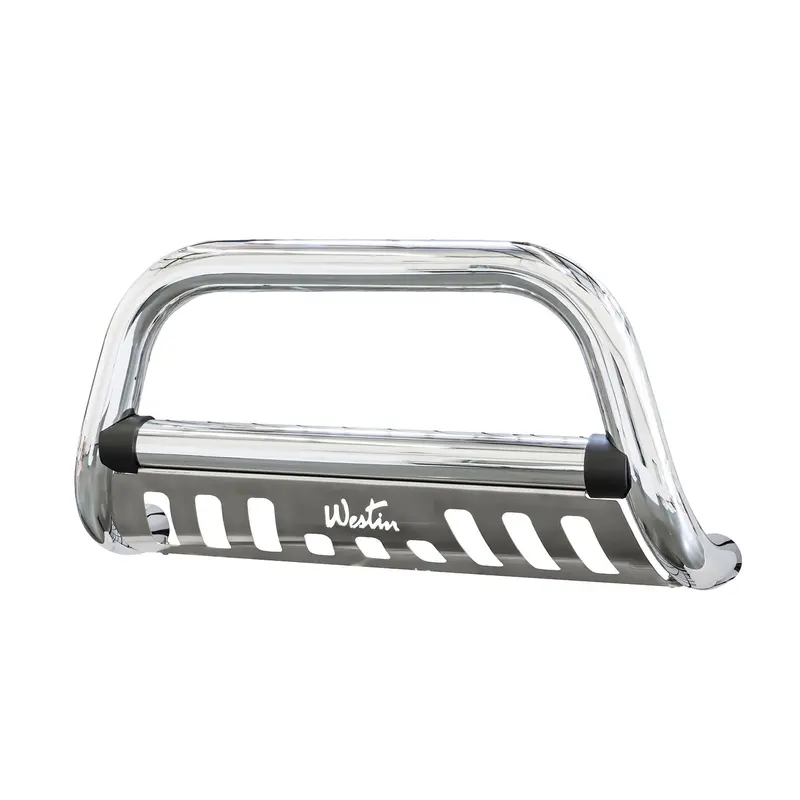 Westin Ultimate Bull Bar – Heavy-Duty Steel Front Bumper Guard With Mounting Hardware 1