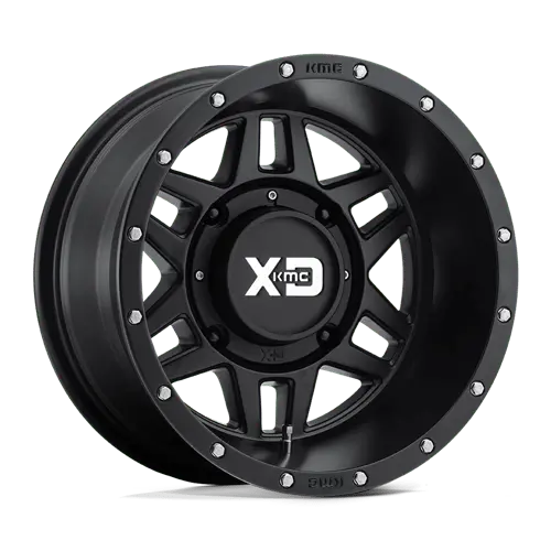 Xd Powersports Xs128 15X7 Inch Black Alloy Wheel – 4X110 Bolt Pattern, 35Mm Offset 1
