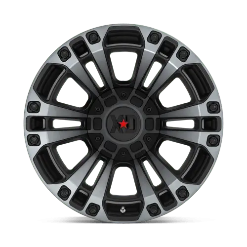 Xd Xd851 Forged Alloy Wheel – 20X9", 5X5.0/5.5 Bolt Pattern, Gloss Black Finish (Xd85129035418) 1